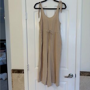 Princess Polly Light Tan Jumpsuit